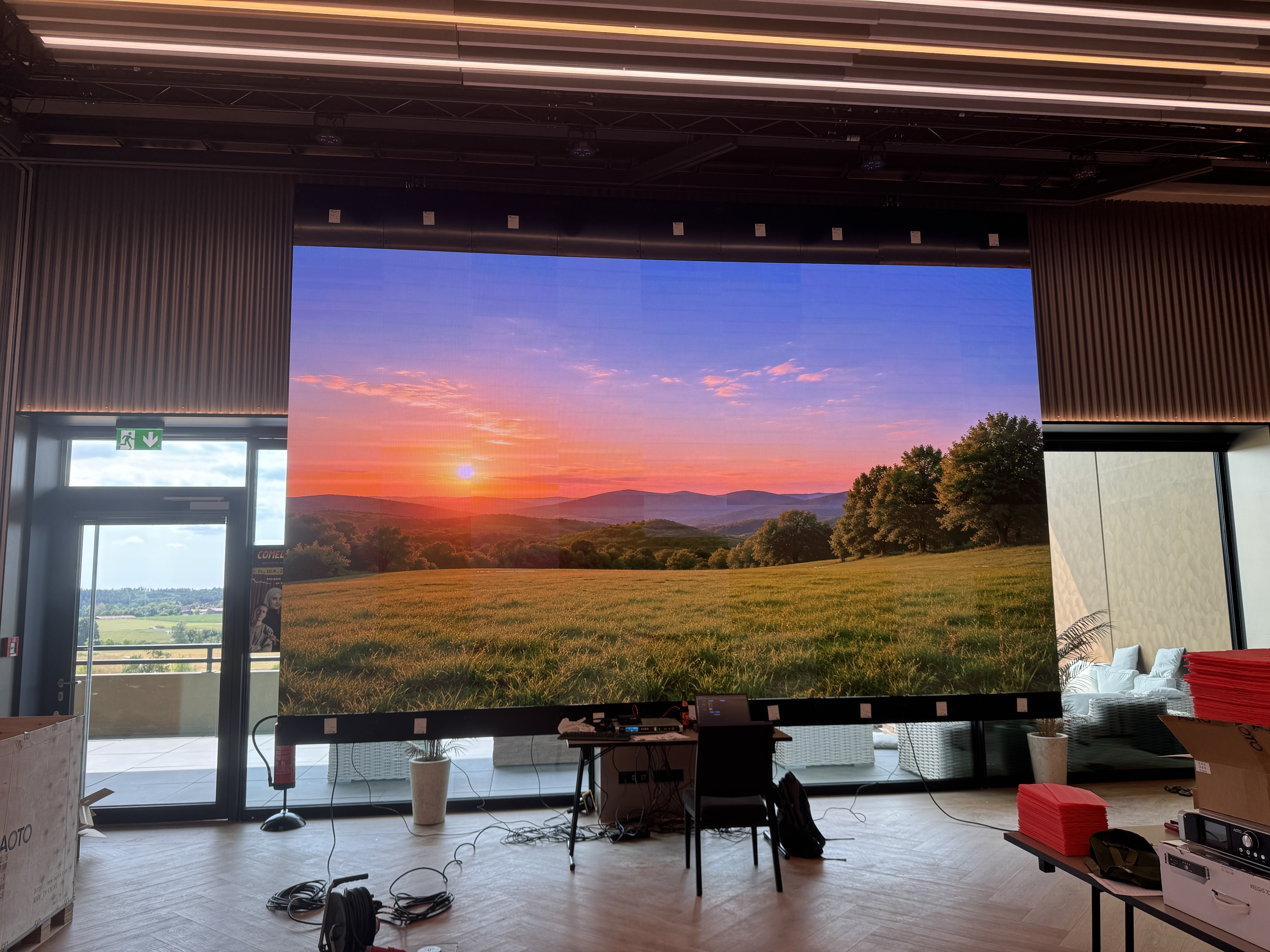 Congress Plaza LED-Displays